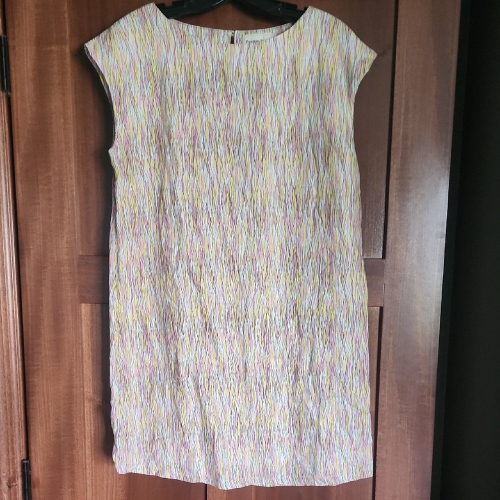 Multicolor Textured Dress